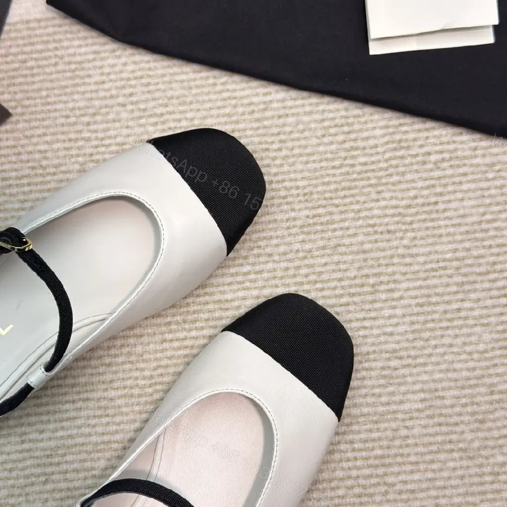 View 7 of Two-Tone Slingback Heels: Modern Chic, All-Day Comfort