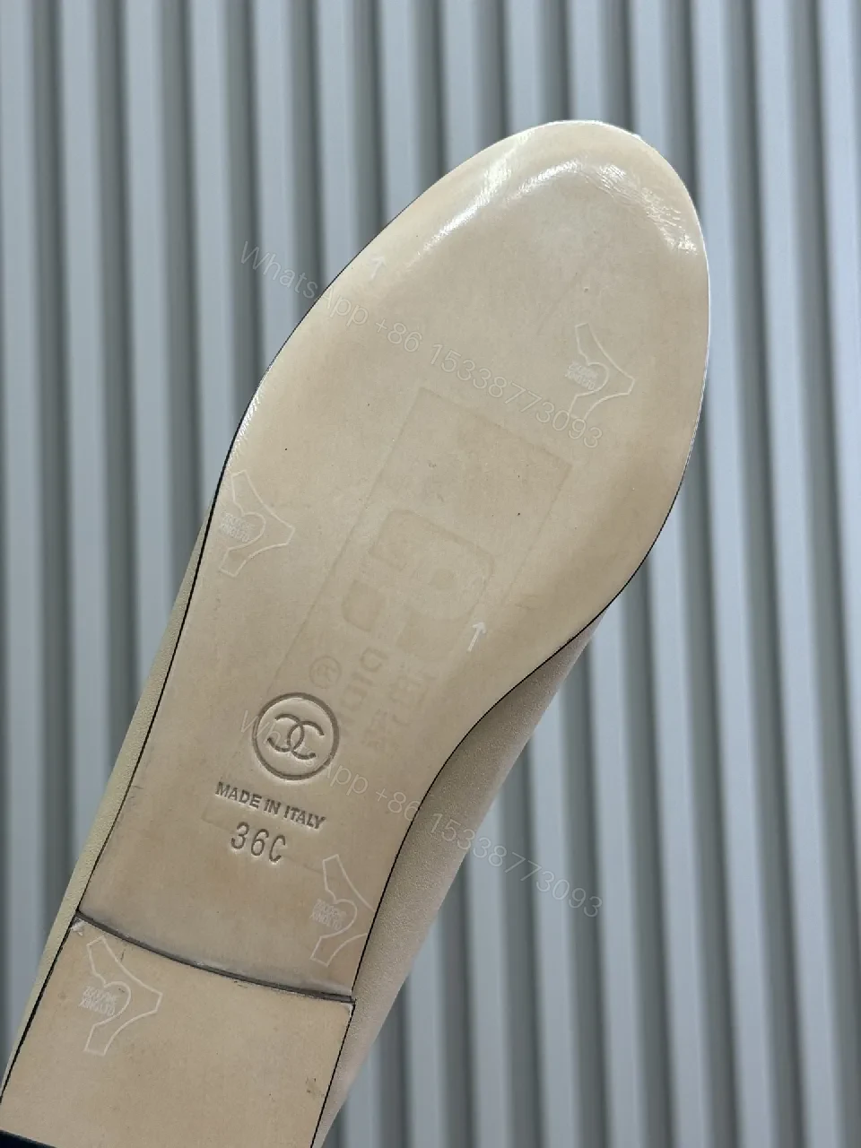 View 6 of Two-Tone Two-Tone Ballerinas: Everyday Luxury Flats
