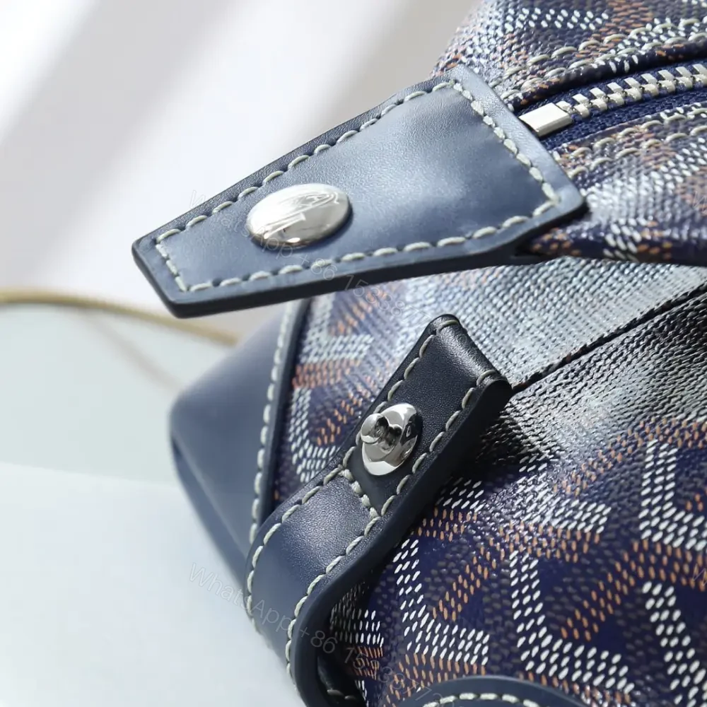 View 9 of 高仿Goyard*BOEING3旅行洗漱包化妝包深藍免檢版