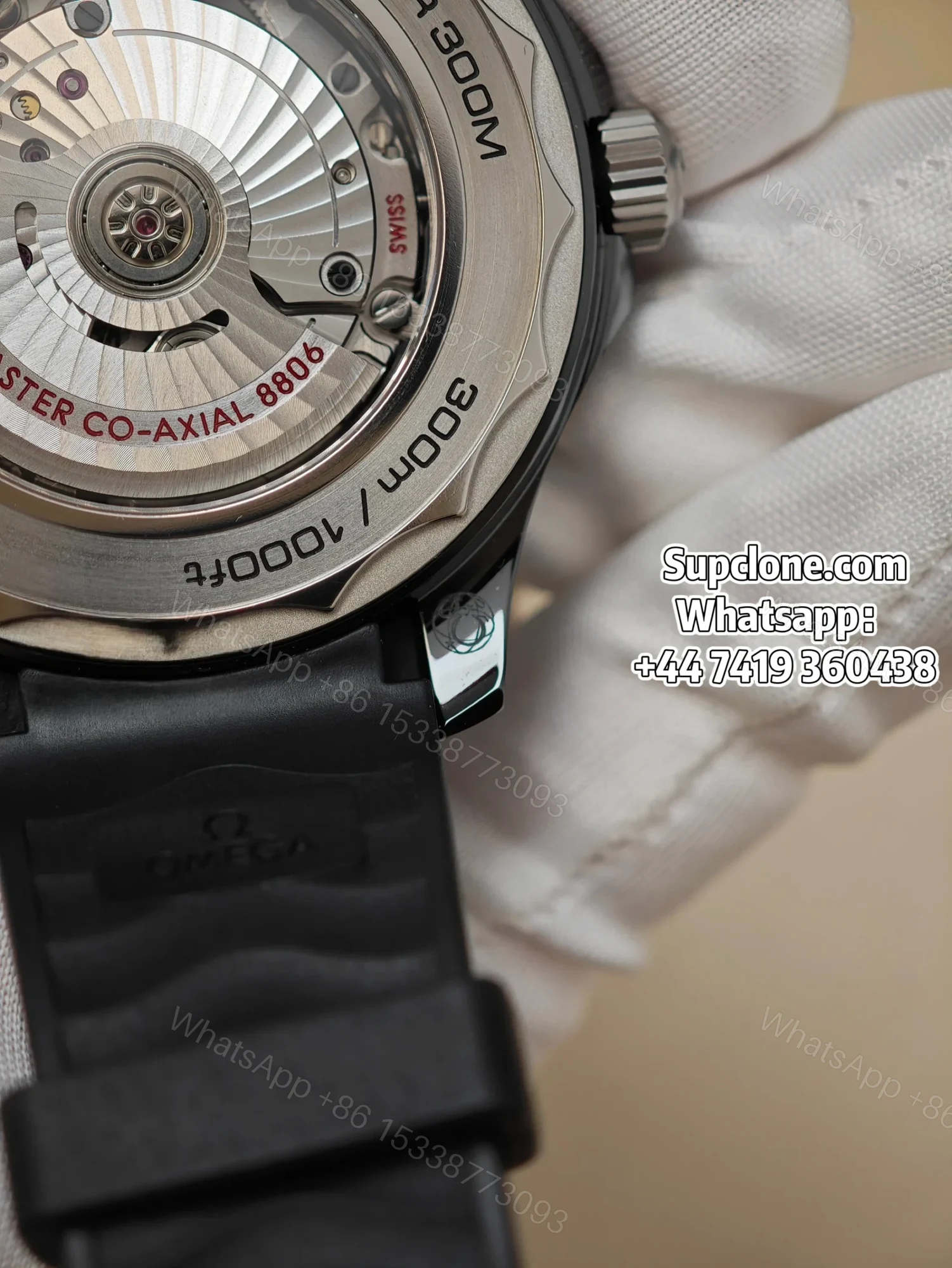 View 14 of Omega Super Clone Seamaster Diver 300M 43.5mm Titanium Ceramic