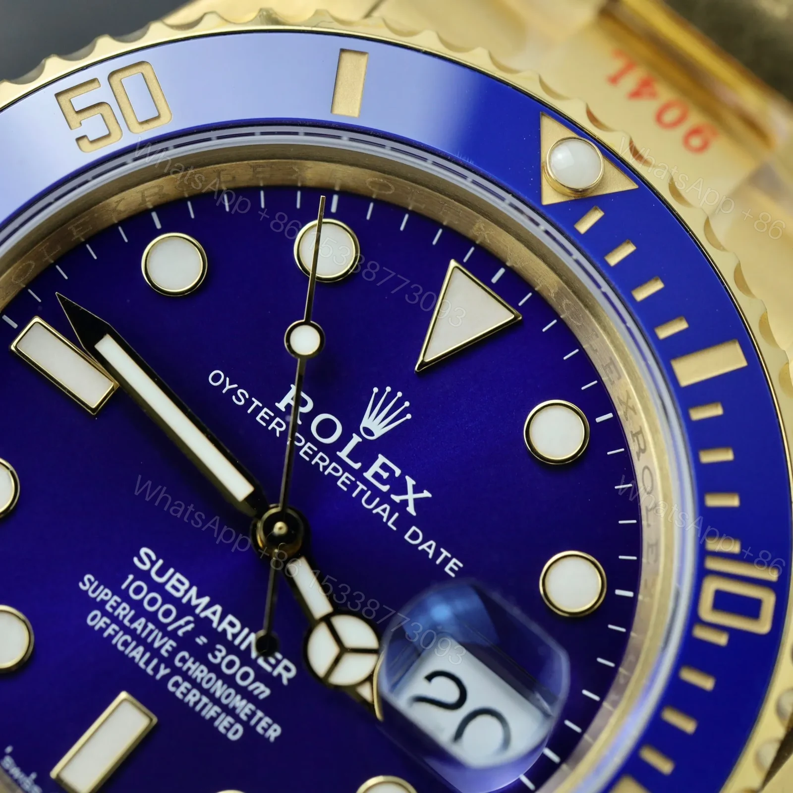 View 4 of Superclone Rolex Submariner Blue Dial 126618LB