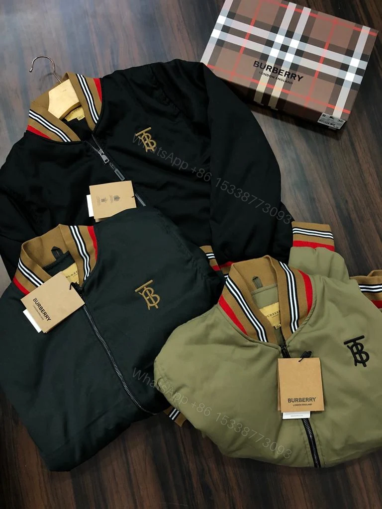 View 2 of First Copy Burberry Imported Bomber Jackets for Men