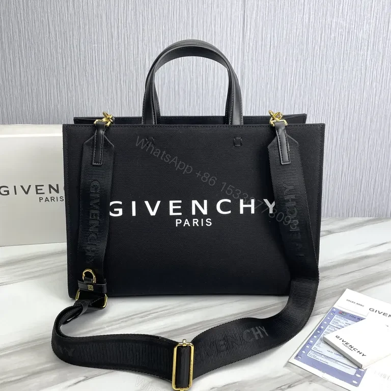 Givenchy Modern Structured Tote: Logo-Forward Luxe Bag — view 1