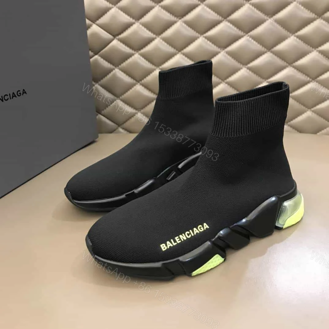 View 4 of BALENCIAGA SPEED CLEAR SOLE SNEAKERS – BB44
