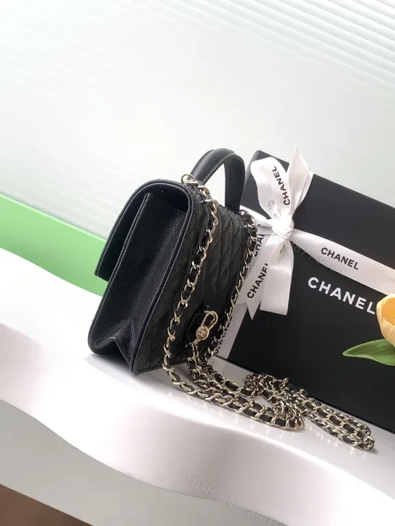View 7 of Chanel-Inspired Quilted Mini Bag: Sleek All-Day Sophistication