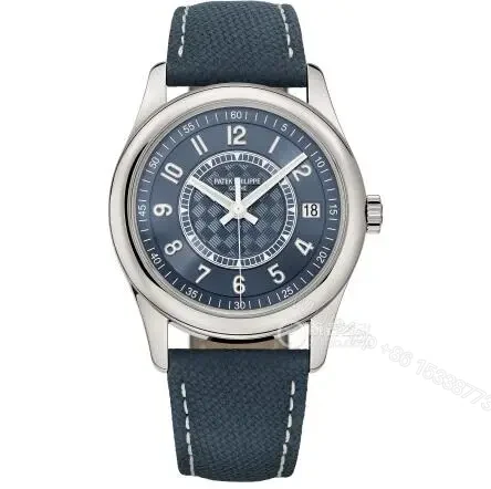Replica Patek Philippe 6007A Blue Dial Watch — view 1
