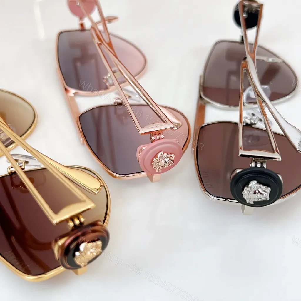 View 4 of Aviator Sunglasses: Premium Metal Frame, Gradient Lenses, All-Day Comfort