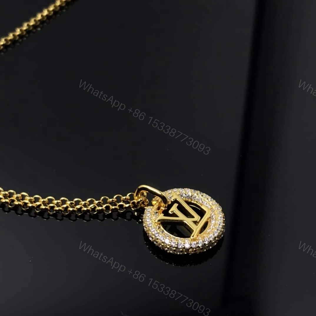 View 3 of LOUIS VUITTON LOUISE BY NIGHT NECKLACE GOLD M00759