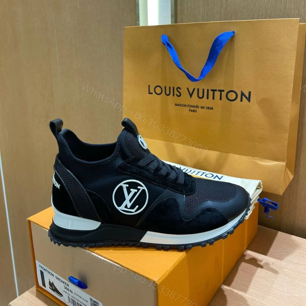 View 9 of Louis Vuitton Run Away Sneaker Black 1A9ER7