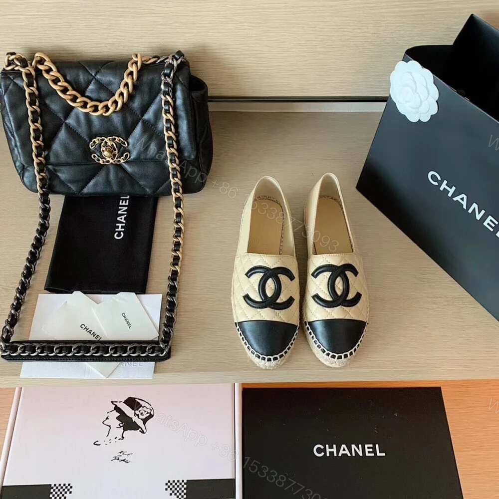 View 2 of Chanel Espadrilles Shoes In Beige G29762