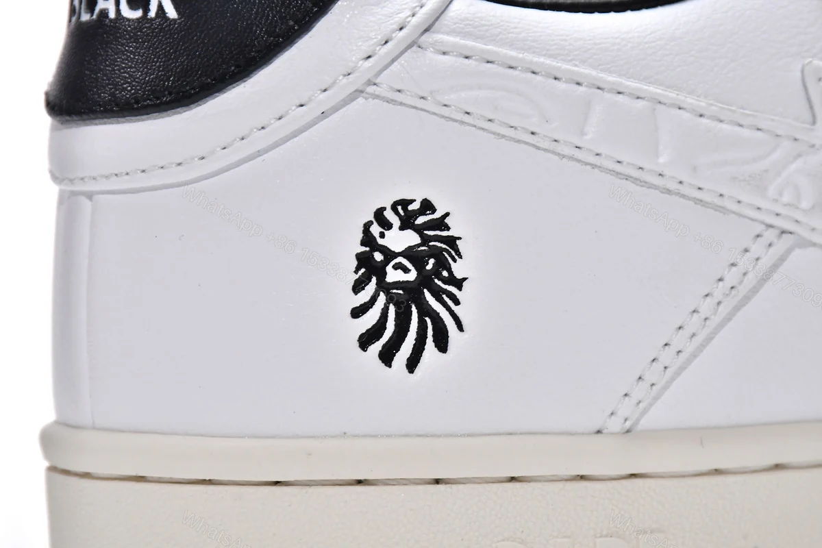 View 7 of Cheap Fake Bape Sta Low White Black 1H70-191-022(BapeSta)