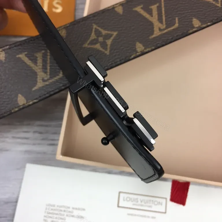 View 8 of Louis Vuitton Monogram Belt: Subtle Luxury