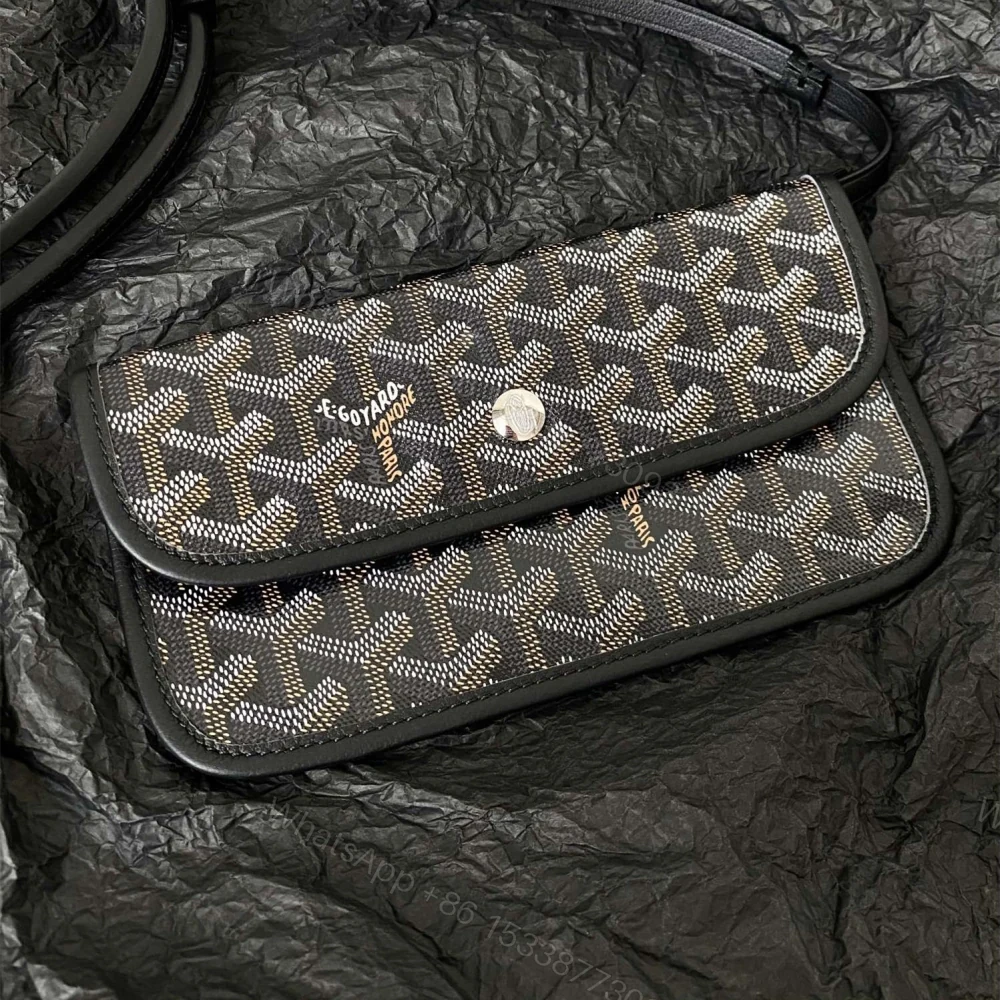 View 6 of 高仿Goyard*STLOUIH滿印Tote購物袋黑色中號免檢版