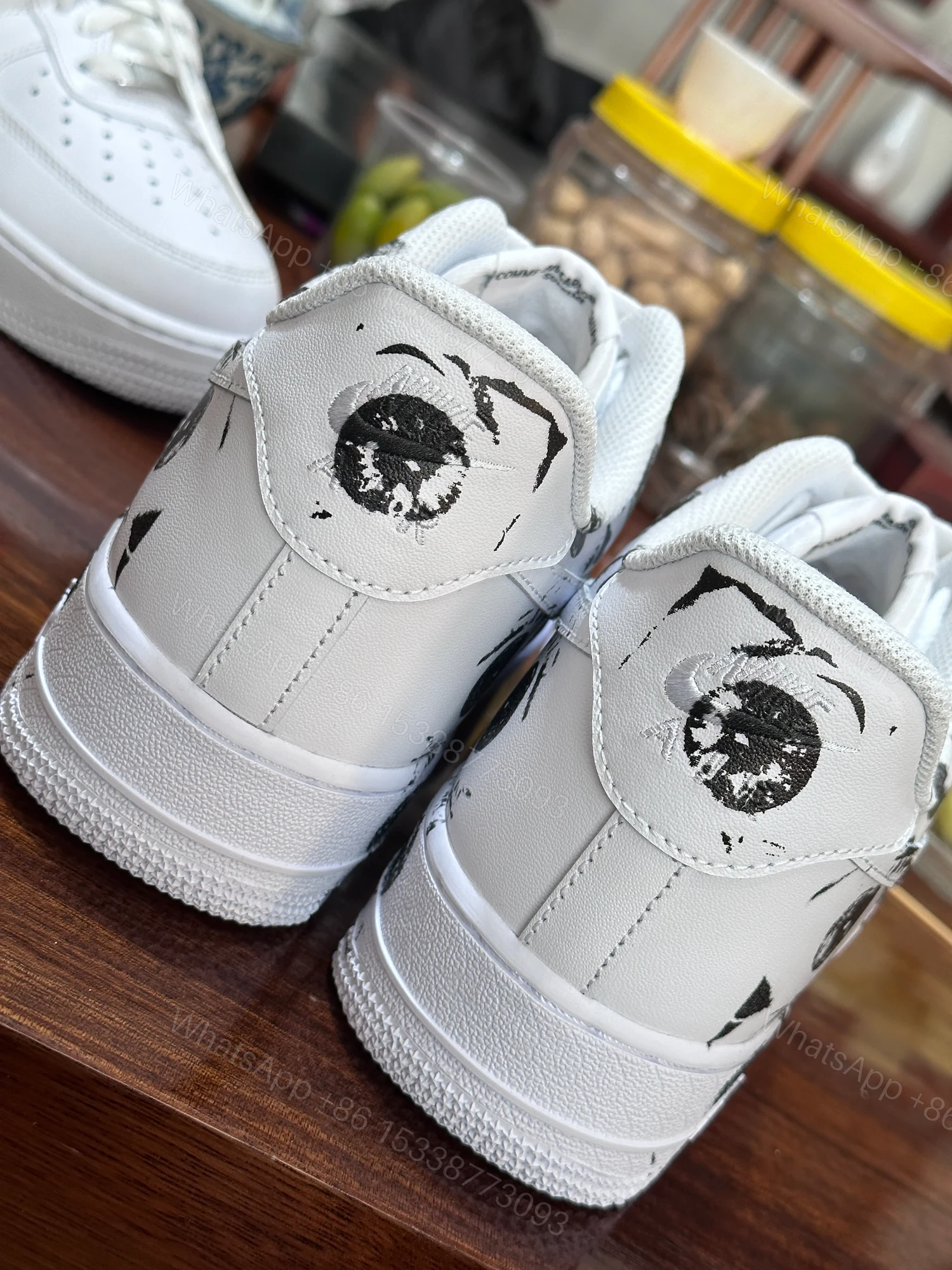 View 7 of Nike Air Force 1 Low Supreme Comme des Garcons Shirt