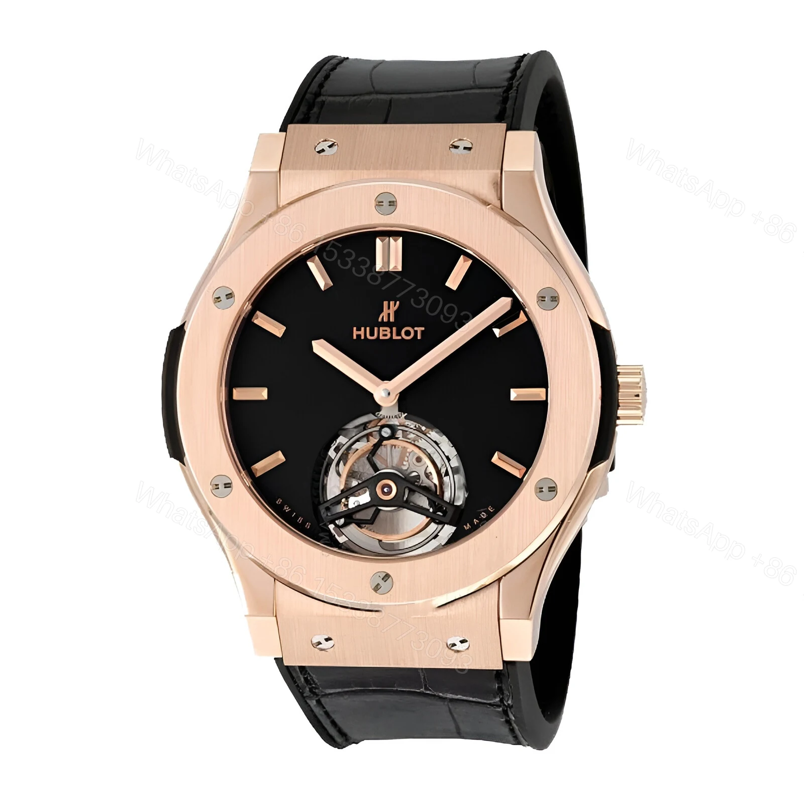 View 2 of Hublot Tourbillon Black Replica