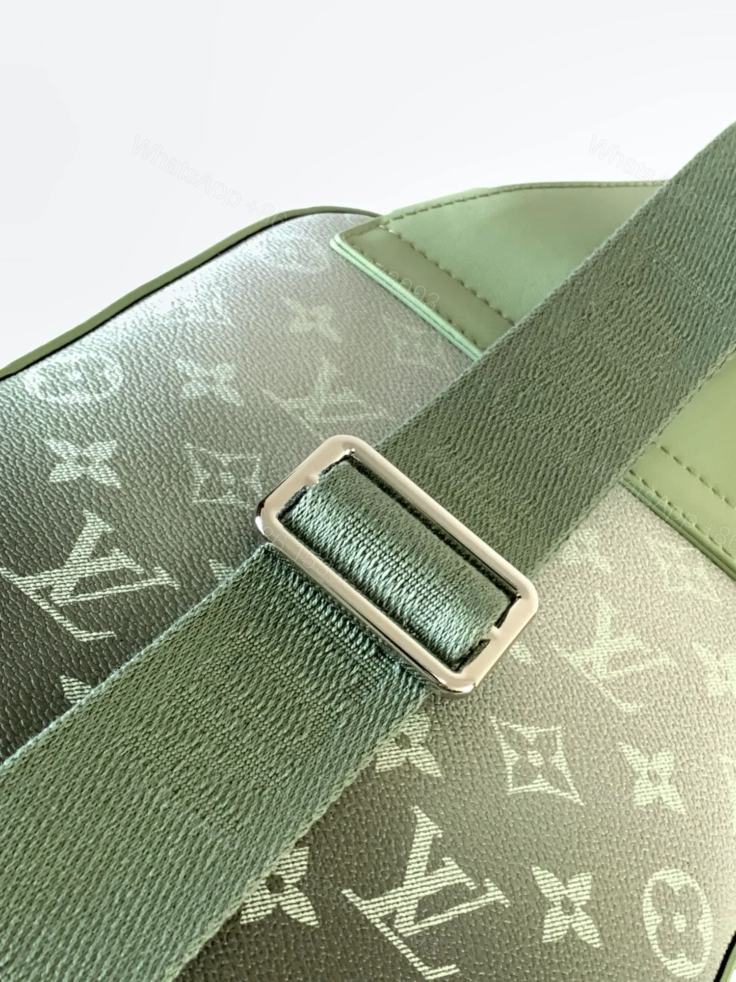 View 5 of LV AVENUE SLINGBAG 31 IN WHITE AND BLACK OMBRE MONOGRAM CANVAS