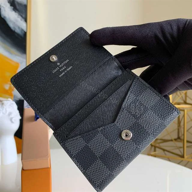 View 8 of Louis Vuitton Envelope Carte De Visite Damier Graphite Canvas N63338 – RRG048