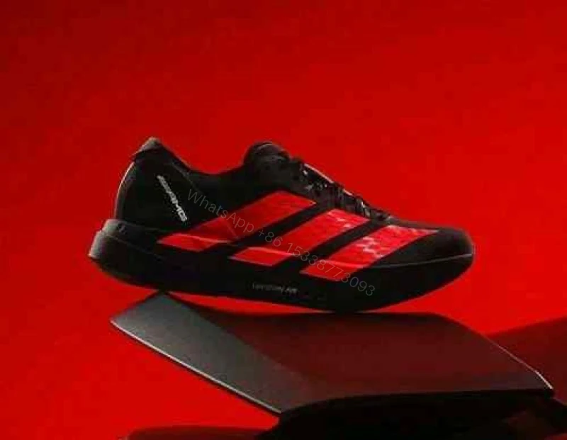 View 5 of First Copy Adidas Black Red Men’s Sneakers For Men