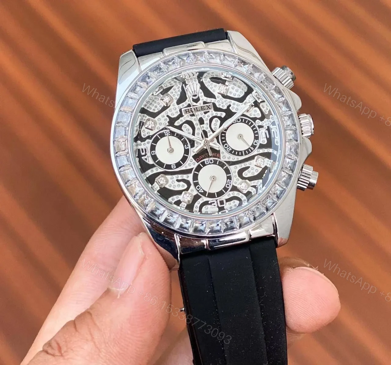 View 3 of Rolex Daytona Silver For Men 7A