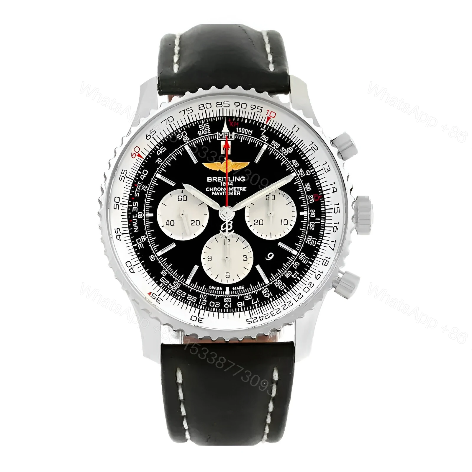 Breitling Navitimer 01 46mm Black Dial Replica — view 1