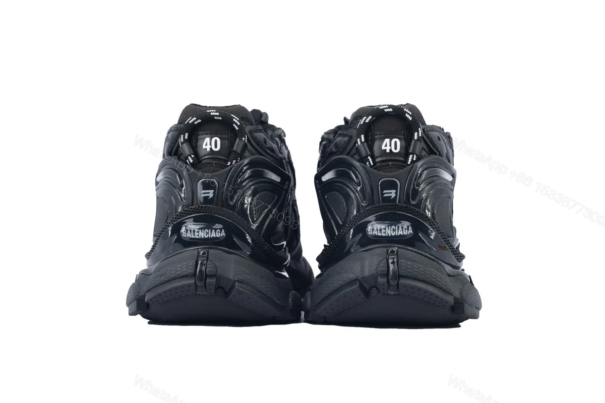 View 3 of Under Armour x Balenciaga Runner Sneaker 'Black' 813793 WRUCU 1000