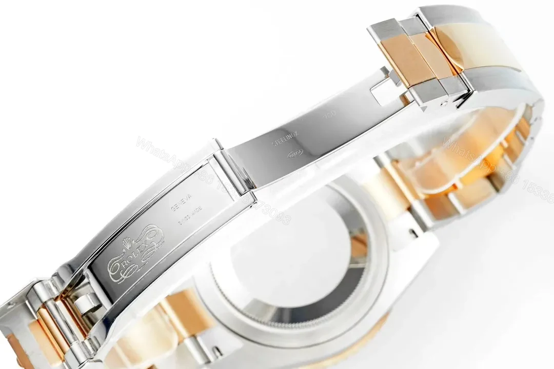 View 6 of EW Factory Clean Factory EWE V5 GMT Black Dial Two-Tone Watch