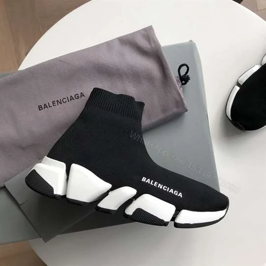 View 9 of BALENCIAGA SPEED 2.0 SNEAKER IN BLACK – BB145