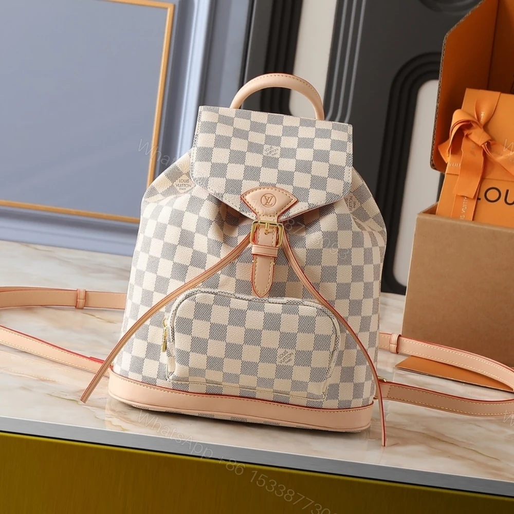 View 2 of LOUIS VUITTON MONTSOURIS PM DAMIER AZUR 30CM N00120