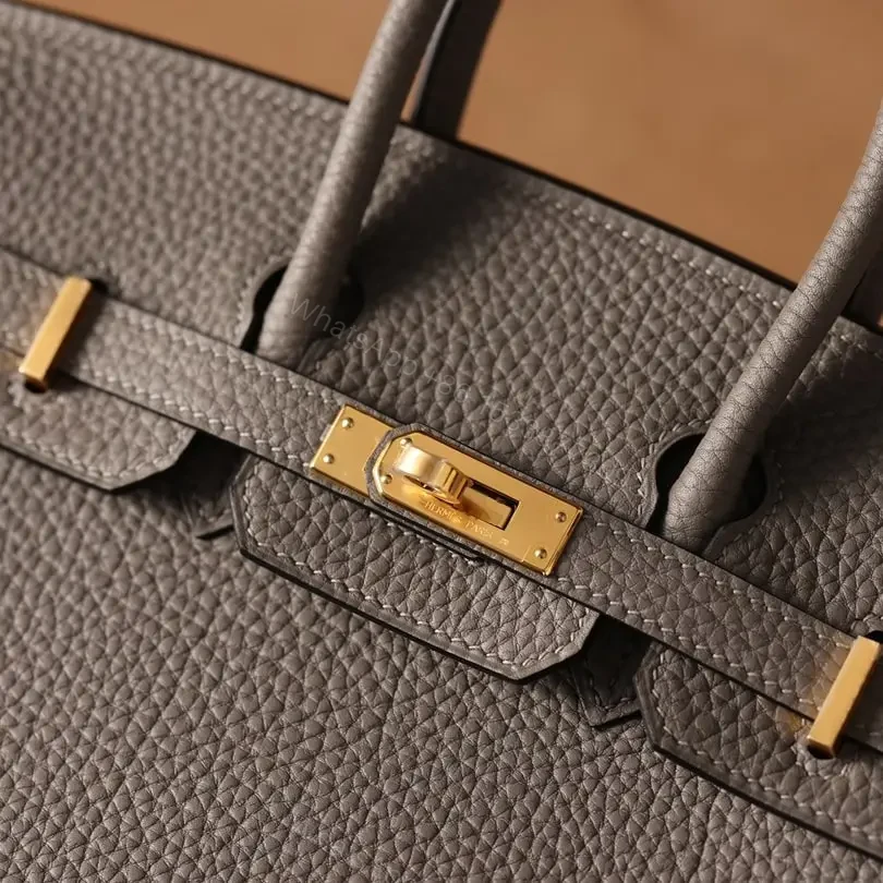 View 8 of 高仿Hermes*Birkin25積雨云灰金扣免檢版