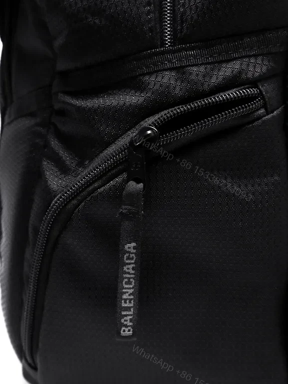 View 5 of Black Nylon Micro Backpack â€” Balenciaga, Minimal Luxury, Compact Daily Carry