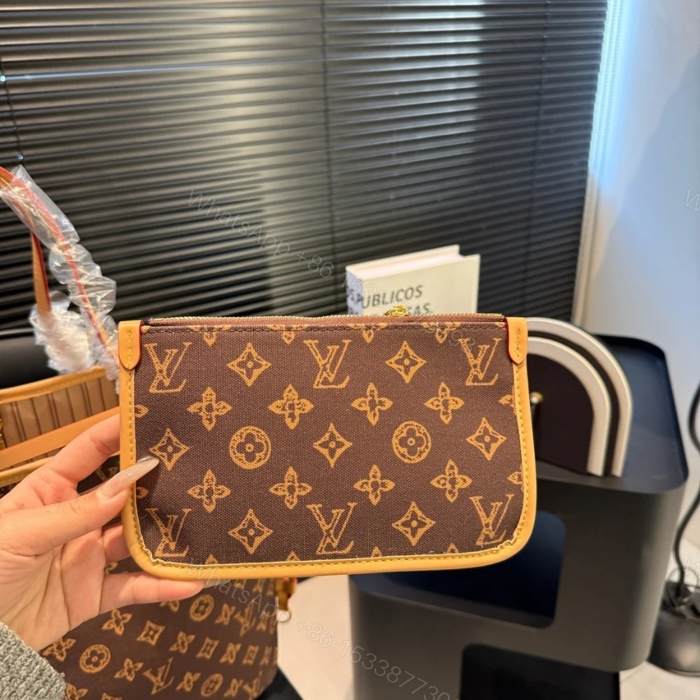 View 6 of Louis Vuitton Neverfull MM Monogram Origine Ebène 31Cm