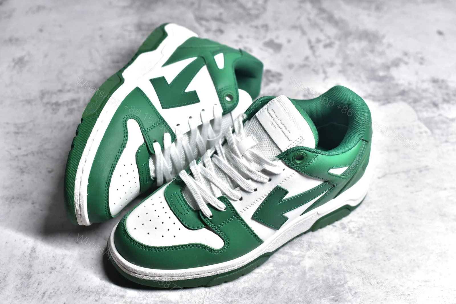 View 6 of OFF-WHITE Out Of Office White Green