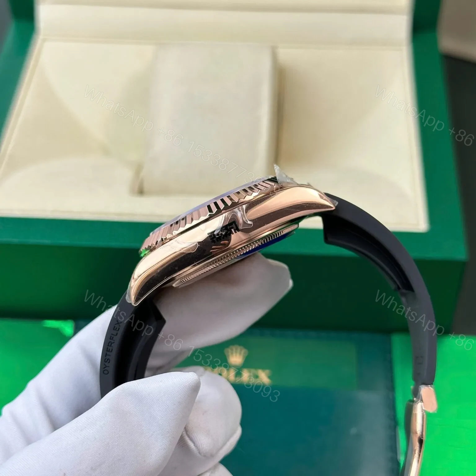 View 11 of Superclone Rolex Sky-Dweller Chocolate Dial 336235