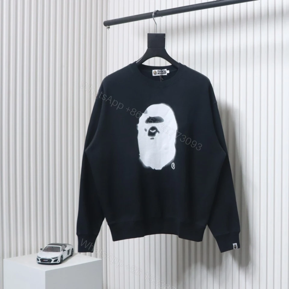 BAPE 24FW Ape Head Black Sweatshirt — view 1
