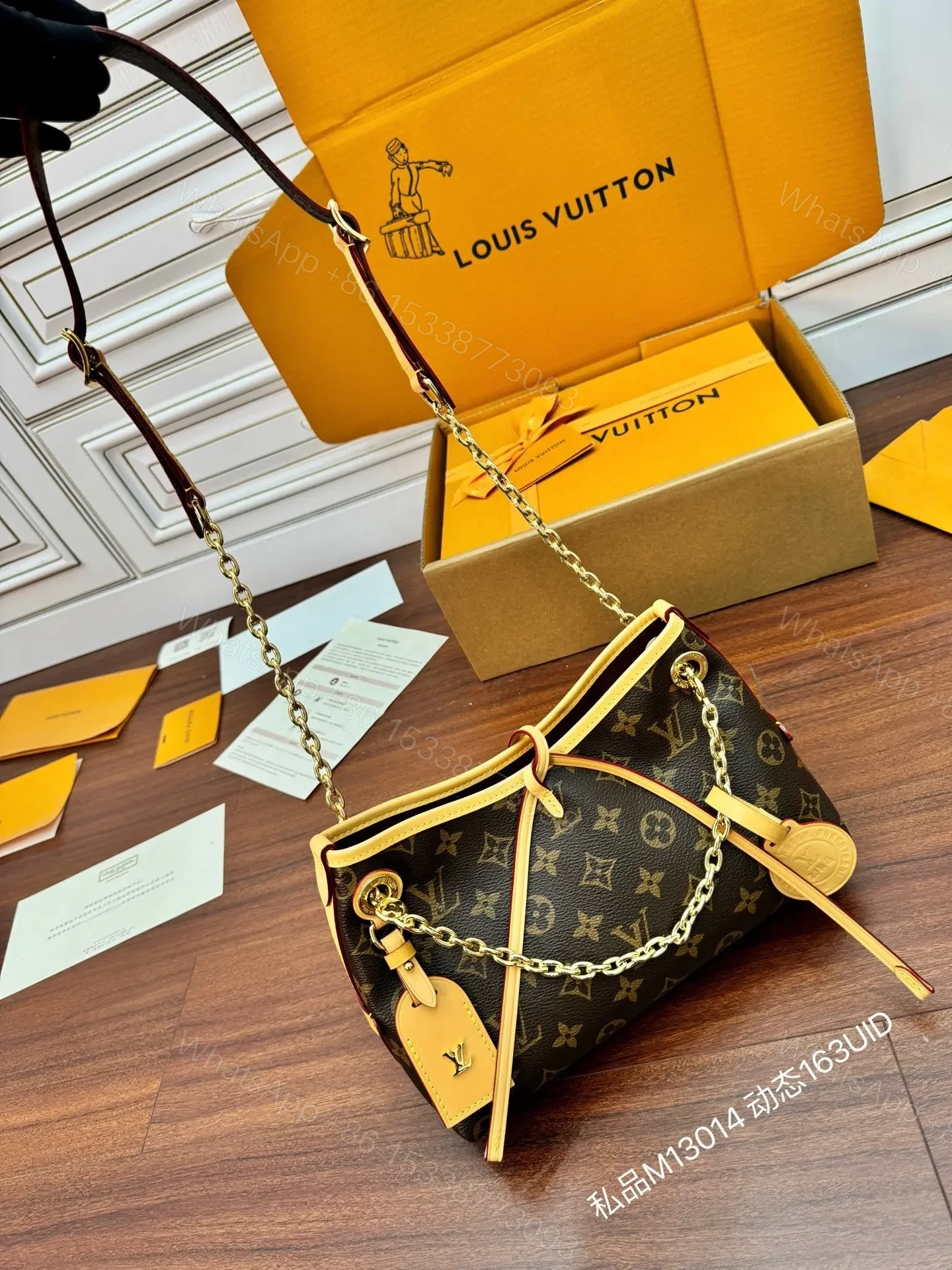 View 2 of LV Carryall BB Monogram Handbag