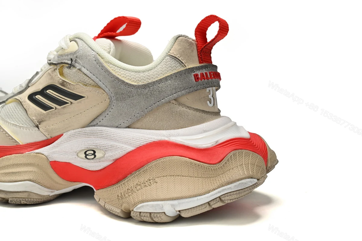 View 8 of Balenciaga CARGO Sneaker Beige Red 784339-W2MV5-0325