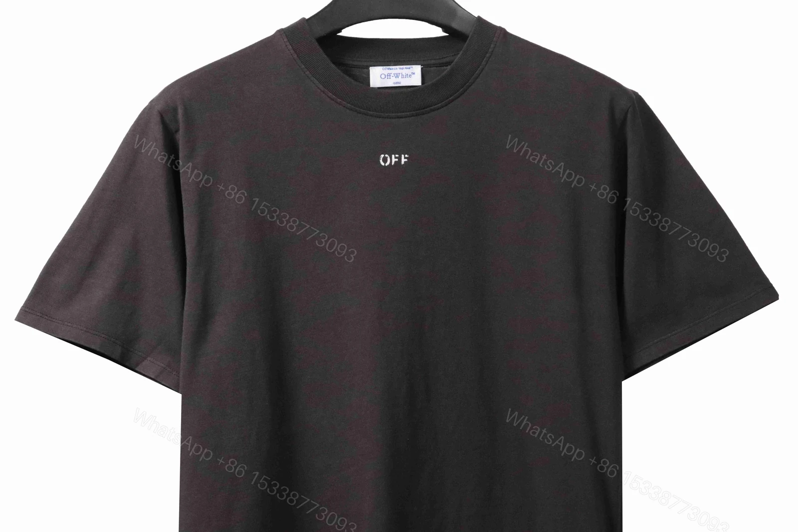 View 8 of Off White Matthew Skate Logo Print T-Shirt