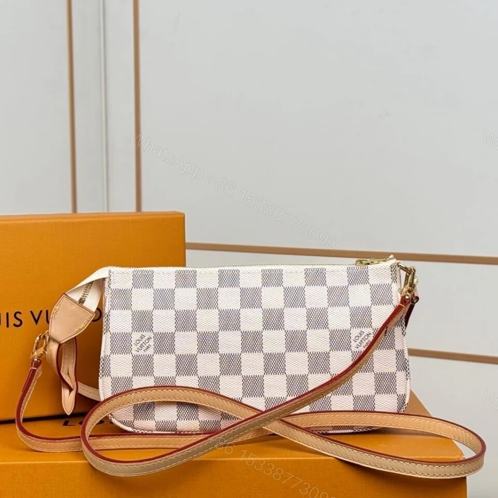 View 3 of Louis Vuitton Pochette Accessoires Damier Azur 23Cm N40915