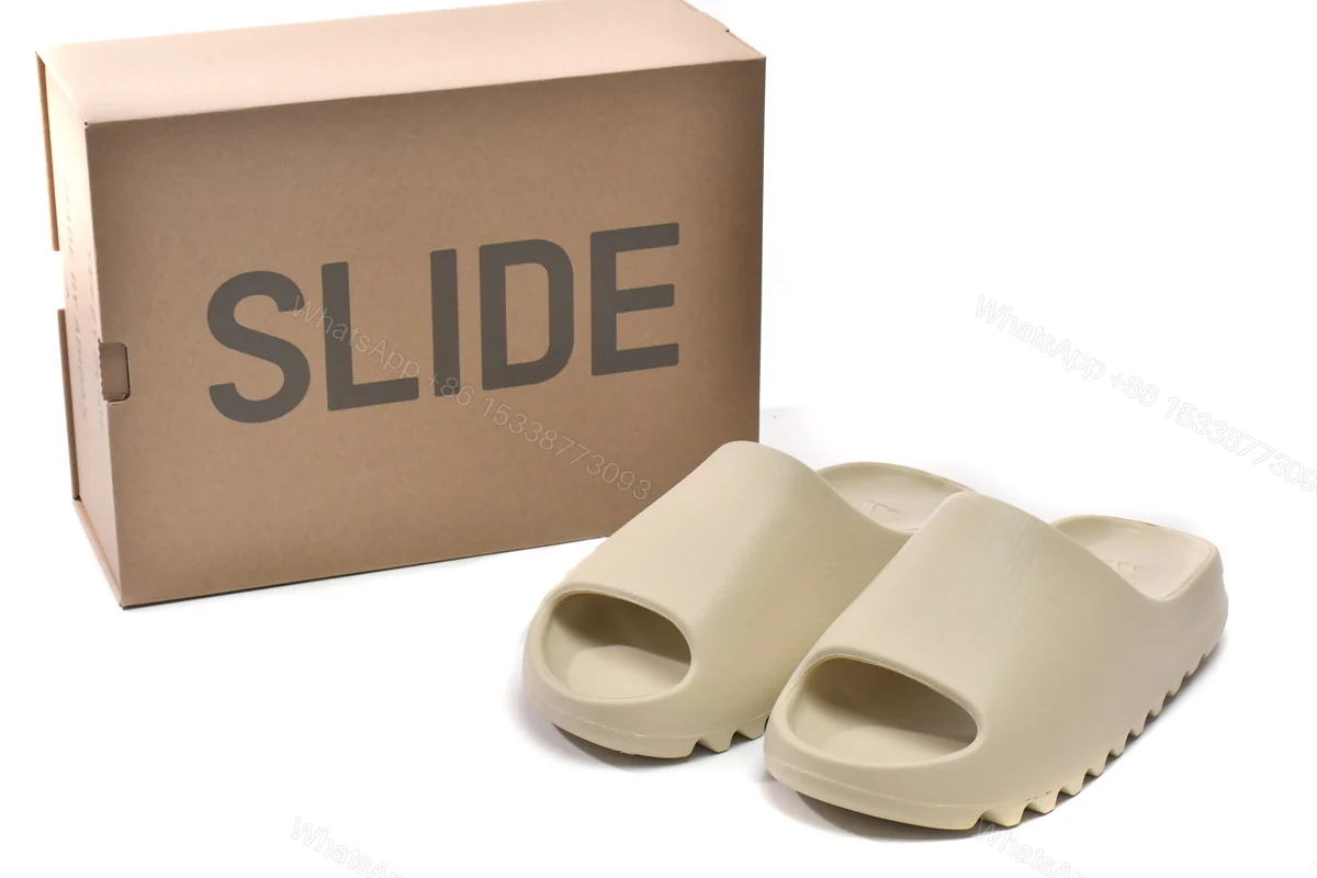Dope sneakers adidas Yeezy Slide Reps Bone FZ5897 — view 2