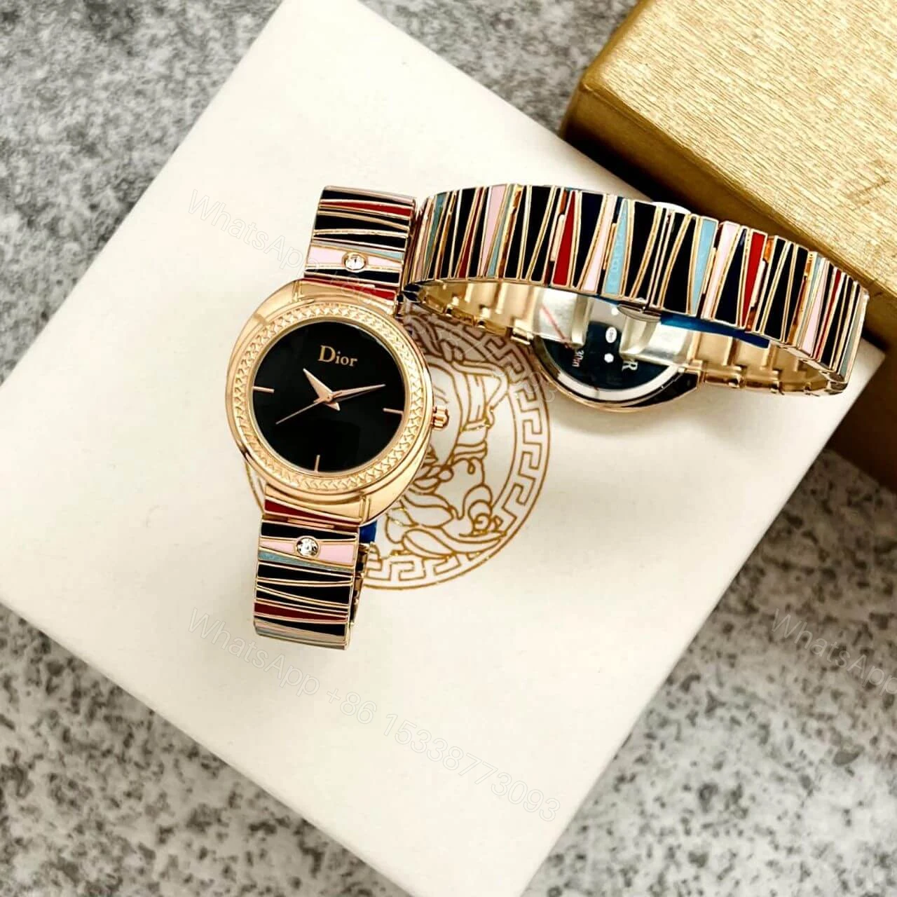 View 3 of Dior Serpenti Seduttori 103273 Diamond Dial Quartz 40mm