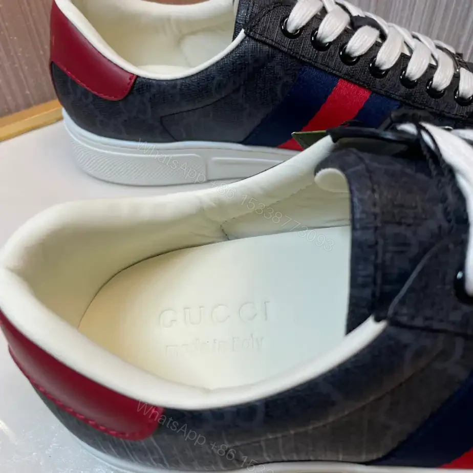 View 4 of MEN’S GUCCI ACE SNEAKER WITH WEB – GC250