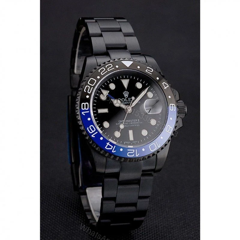 View 3 of Replica Rolex GMT-Master II Black Dial PR18239 Superclone