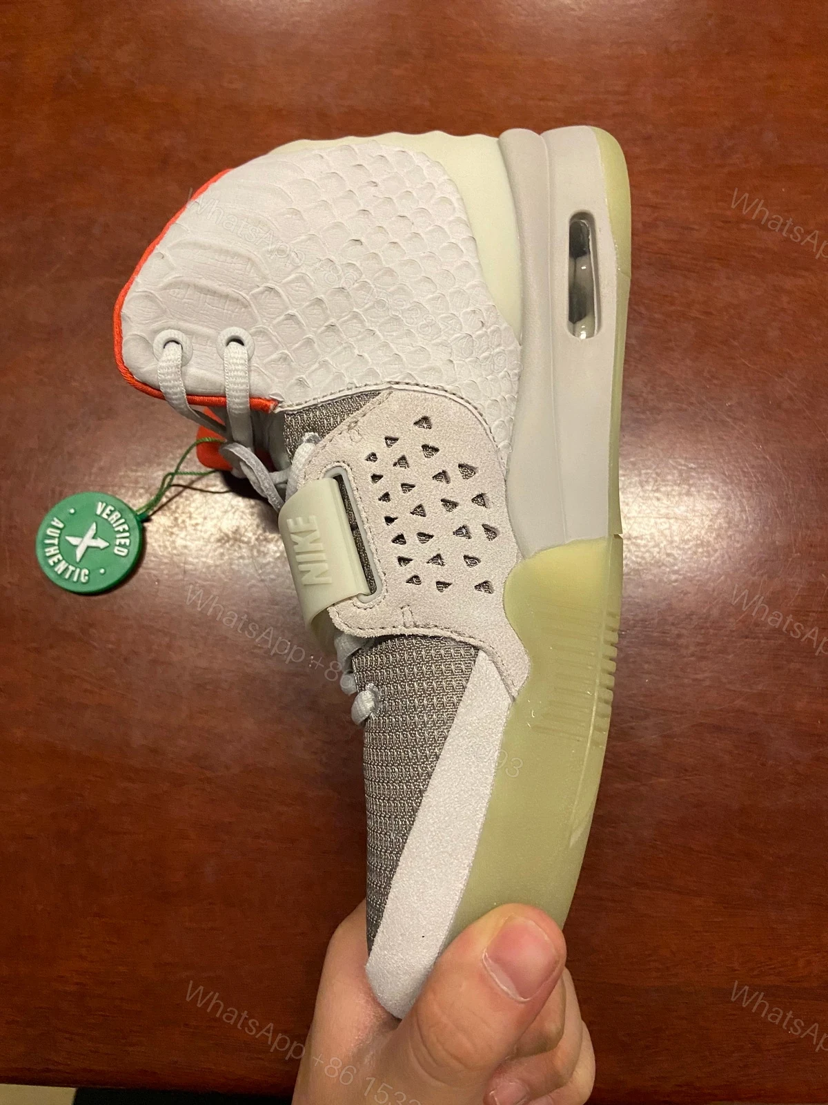 View 9 of Nike Air Yeezy 2 NRG Pure Platinum 508214-010