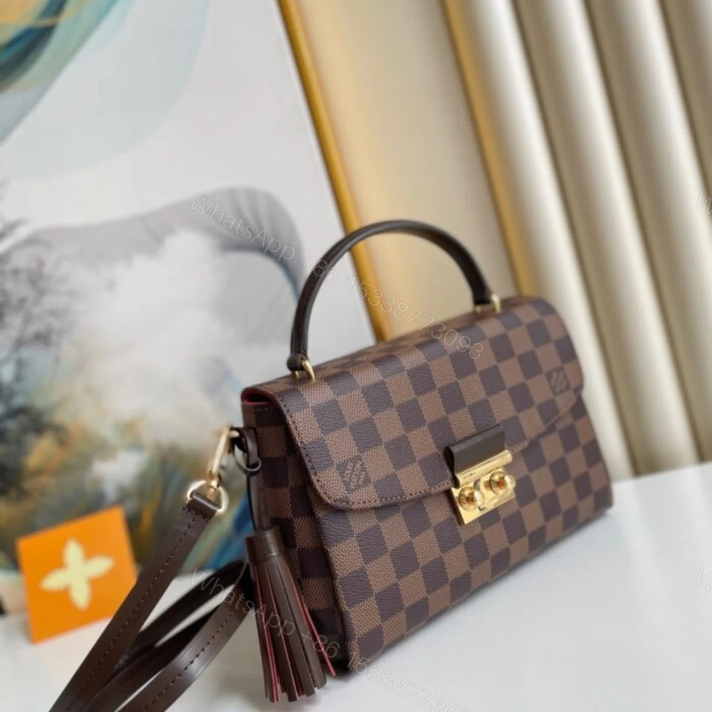 View 3 of Louis Vuitton Damier Ebene Croisette 25Cm N53000
