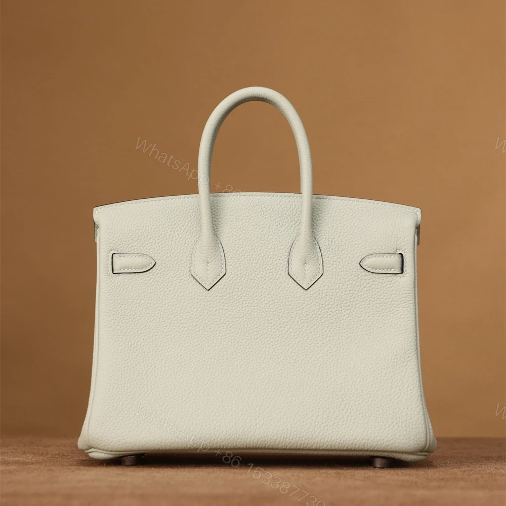 View 2 of 高仿Hermes*Birkin25Togo牛皮水晶灰銀扣/純手工
