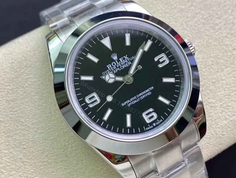 View 2 of Rolex Explorer 41mm Stainless Steel Automatic Watch RLX-EXP-41-SS