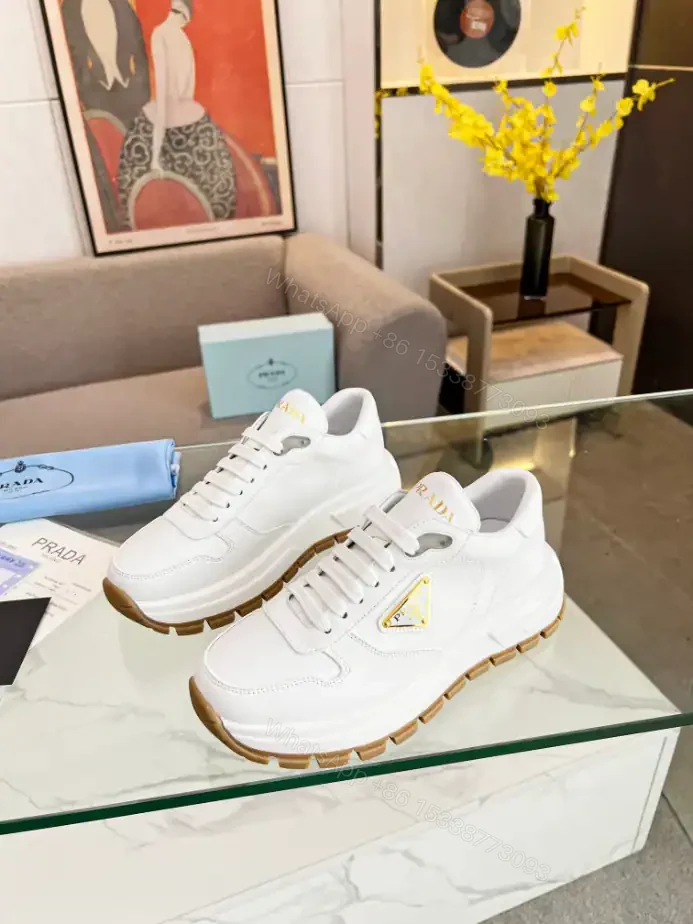 View 2 of PRAX 01 DELAVÉ SUEDE AND RE-NYLON SNEAKERS – PRD049