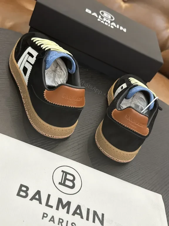 View 4 of Balmain-Inspired Luxe Sneakers: Cushioned Everyday Comfort