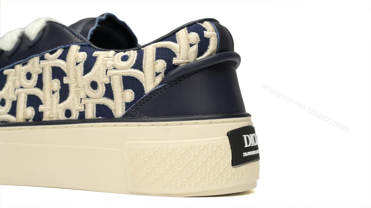 View 8 of Dior B33 Sneakers Release Deep Dlue Relief 3SN272 ZIR1 6536