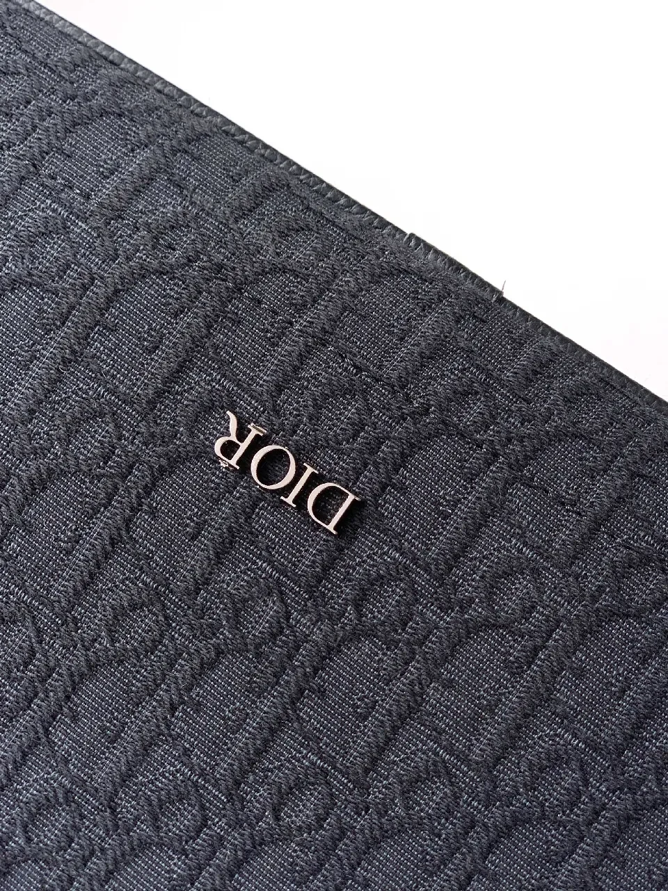 View 6 of Dark Monogram Crossbody: Compact Luxury Bag, Gold Hardware